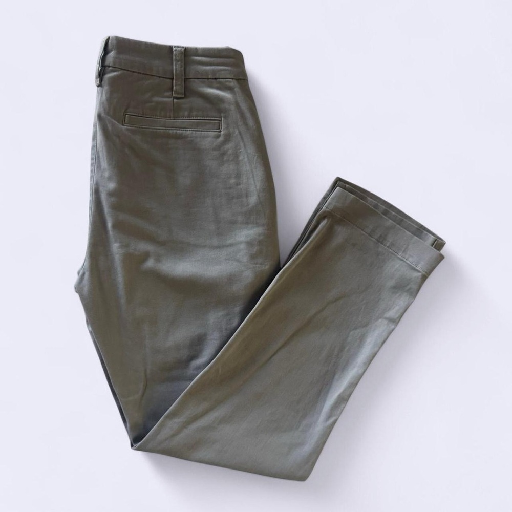 J. Crew Gray Trousers Classic Straight-Leg Design